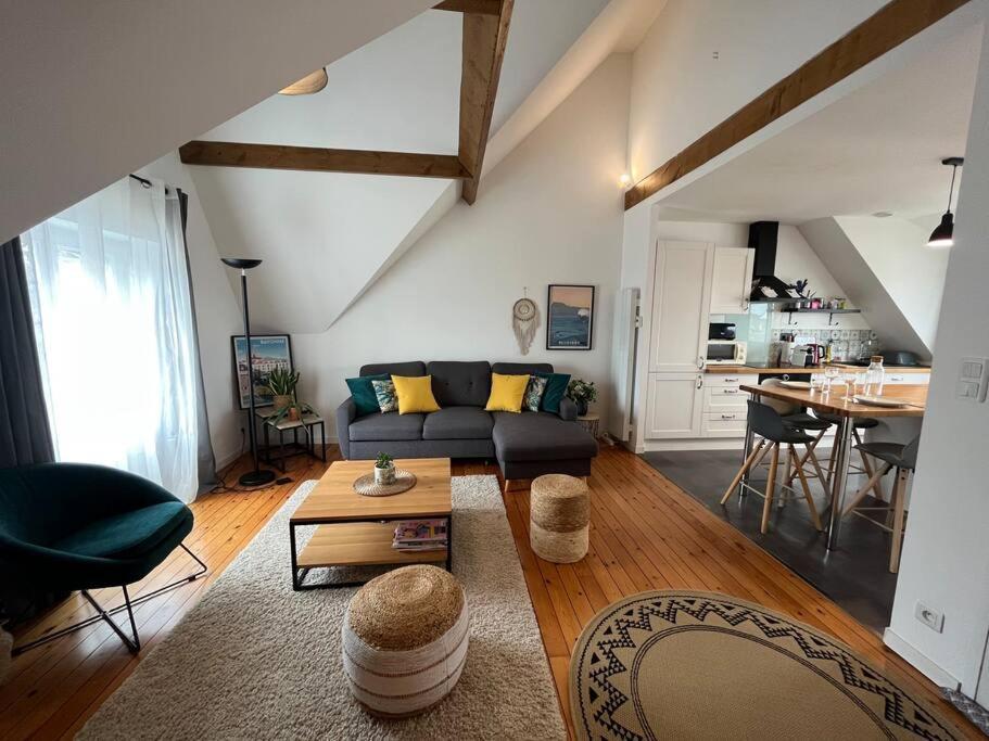 Ferienwohnung Le Nid Le Pouliguen Exterior foto